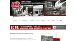 Desktop Screenshot of modernmotorcyclemechanics.com